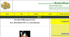 Desktop Screenshot of botterblom.de